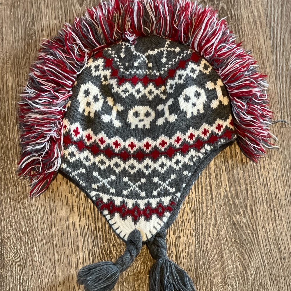Child’s Mohawk snow hat